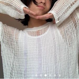 Jaded London Knit - WHITE LABYRINTH
JUMPER